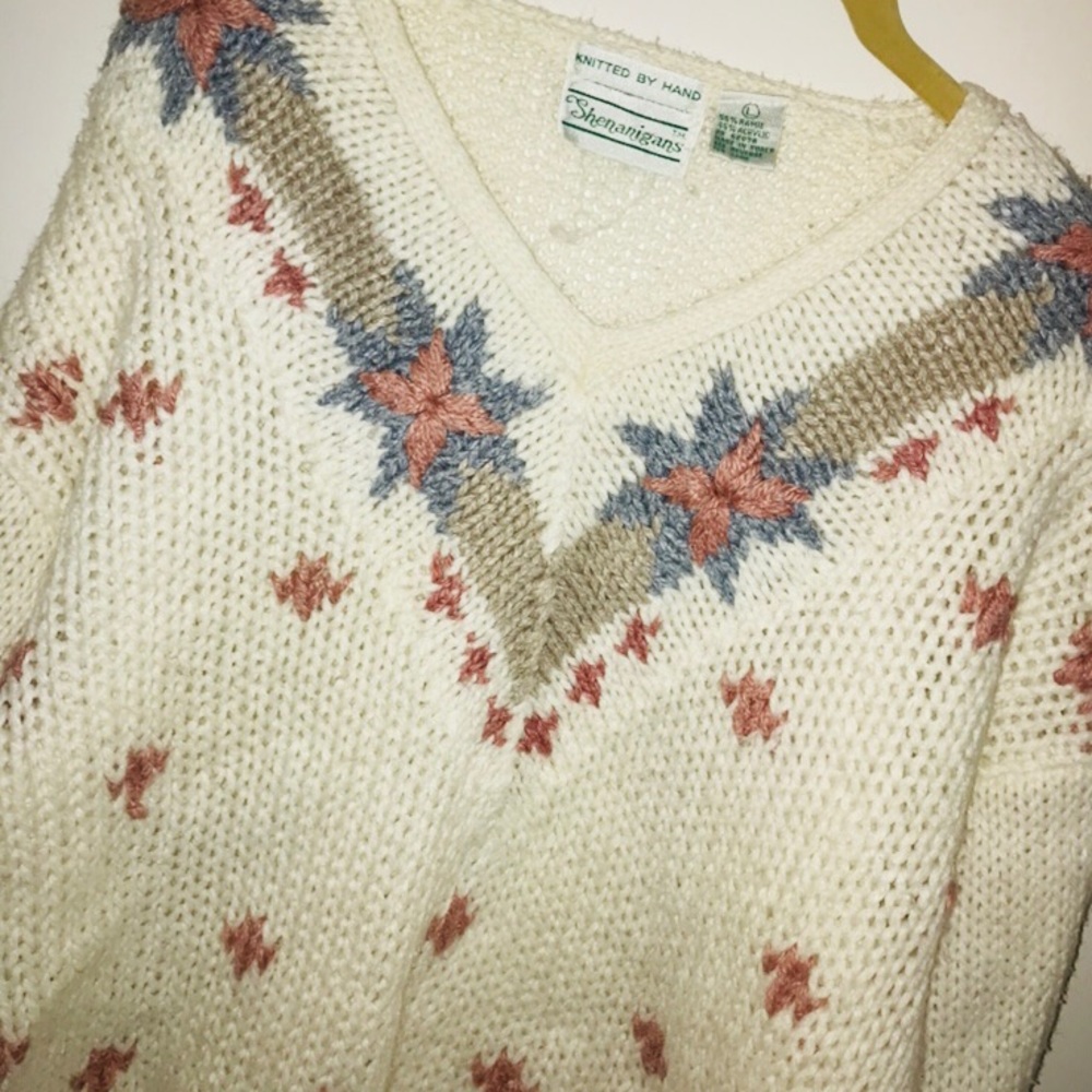 Gorgeous 1980s VTG Sweater SzL